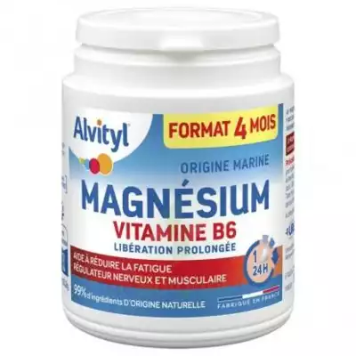 Alvityl Magnésium Vitamine B6 Libération Prolongée Comprimés Lp Pot/120 à SEYNE-SUR-MER (LA)